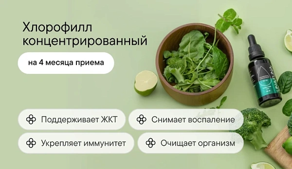 Хлорофилл концентрированный