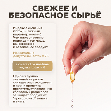 Омега-3 60 капсул